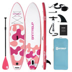 Santasup CORAL PINK inflatable  paddle board