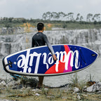 11' SUP Board,All-Around Pro paddle board,blue &red Giant Wave Paddle board