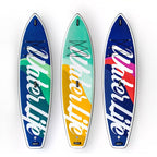 11' SUP Board,All-Around Pro paddle board,blue &red Giant Wave Paddle board