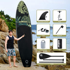 Susiebay Leaf sup board, white inflatable paddle board