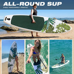 Susiebay Leaf sup board, white inflatable paddle board